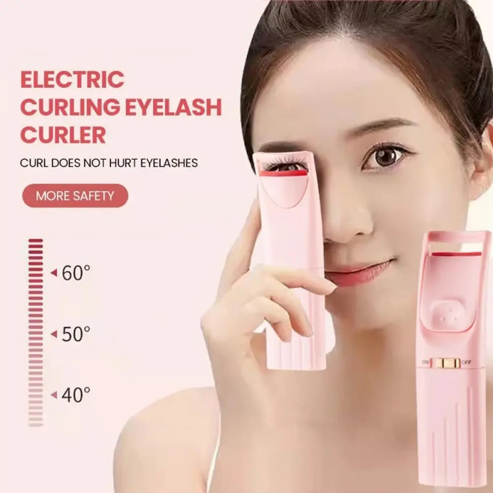 Portable USB Rechargeable Electric Eyelash Curler