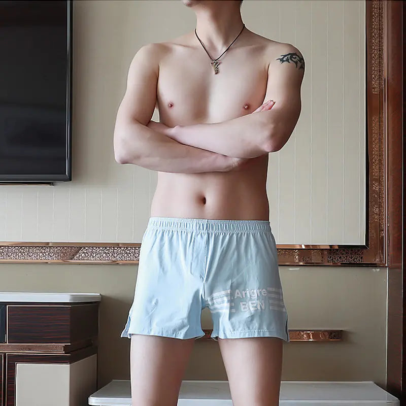Men's Trendy Printed Big Boxer Lounge Pants