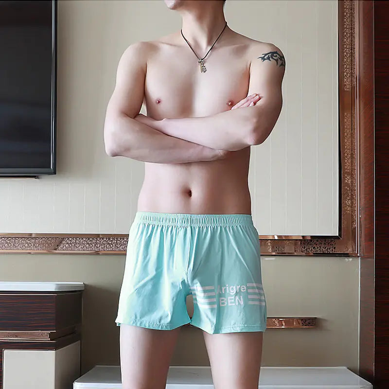 Men's Trendy Printed Big Boxer Lounge Pants