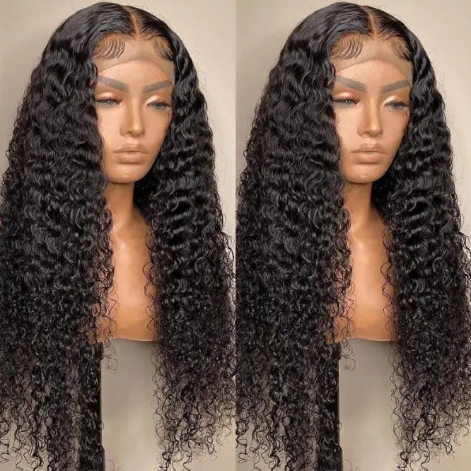 European And American Style Wig Front Lace Small Roll Medium Long Curly Hair
