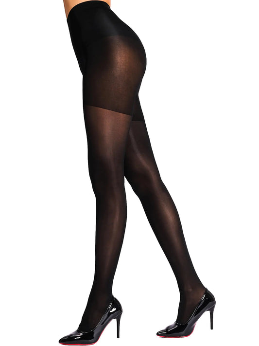 Amzshe Revolutionary Durable Pantyhose for Women Control Top Sheer Tights for Women with Reinforced Toes