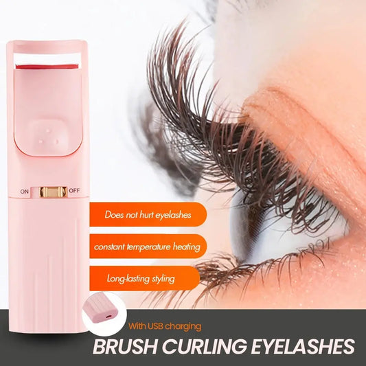 Portable USB Rechargeable Electric Eyelash Curler