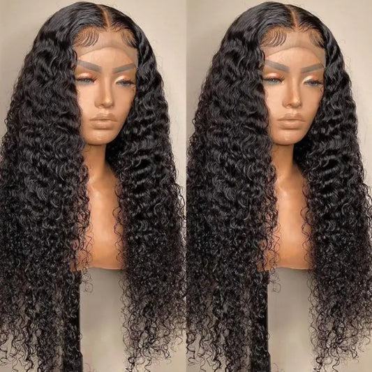 European And American Style Wig Front Lace Small Roll Medium Long Curly Hair